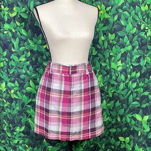 Sonoma plaid skort.